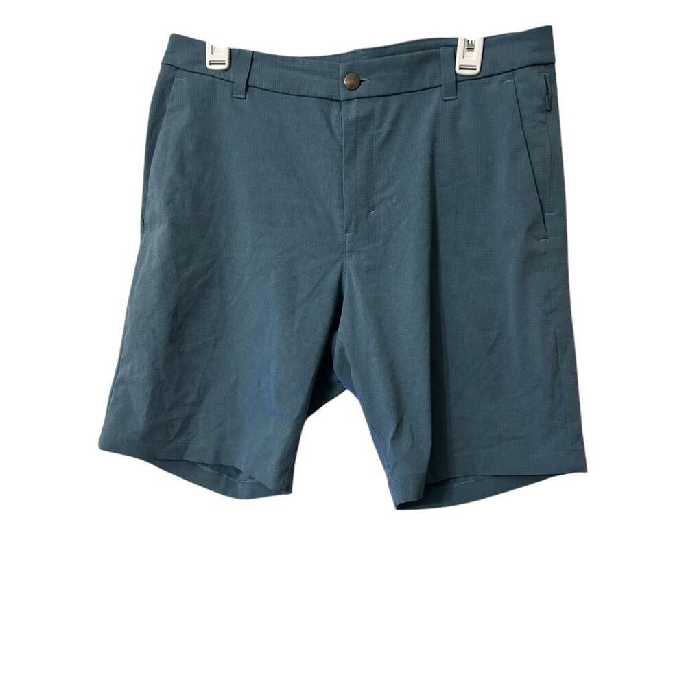 Lululemon ABC Classic Fit Shorts Men's Size 32 Woven Air Steel Blue